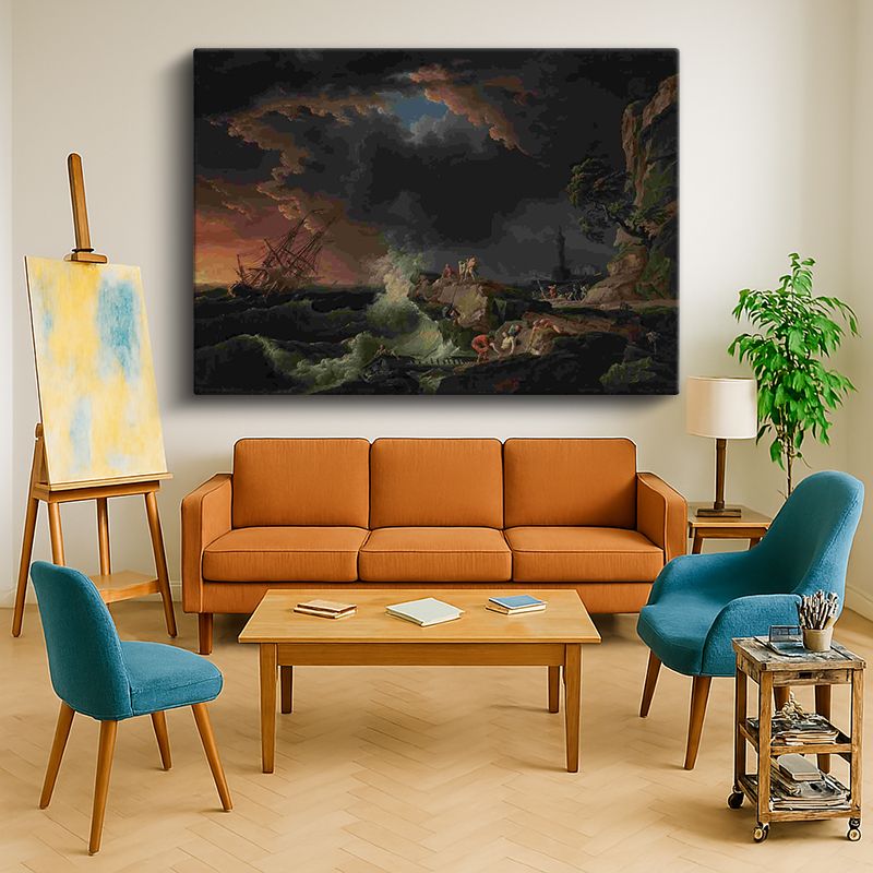 Ressam Kanvas Tablo 434